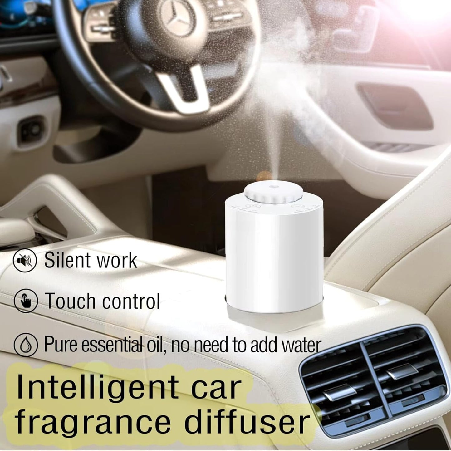 Mini Aroma Diffuser - White