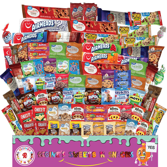 Regine's - Gift Box - Gummy Candy Delight: 30 Flavors, 30 Count