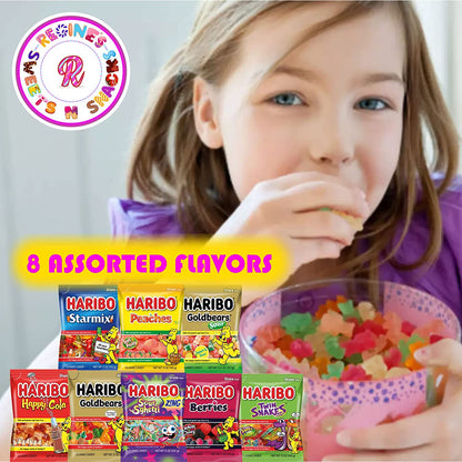 Haribo Gummy Candy Gift Box - 16 Packs