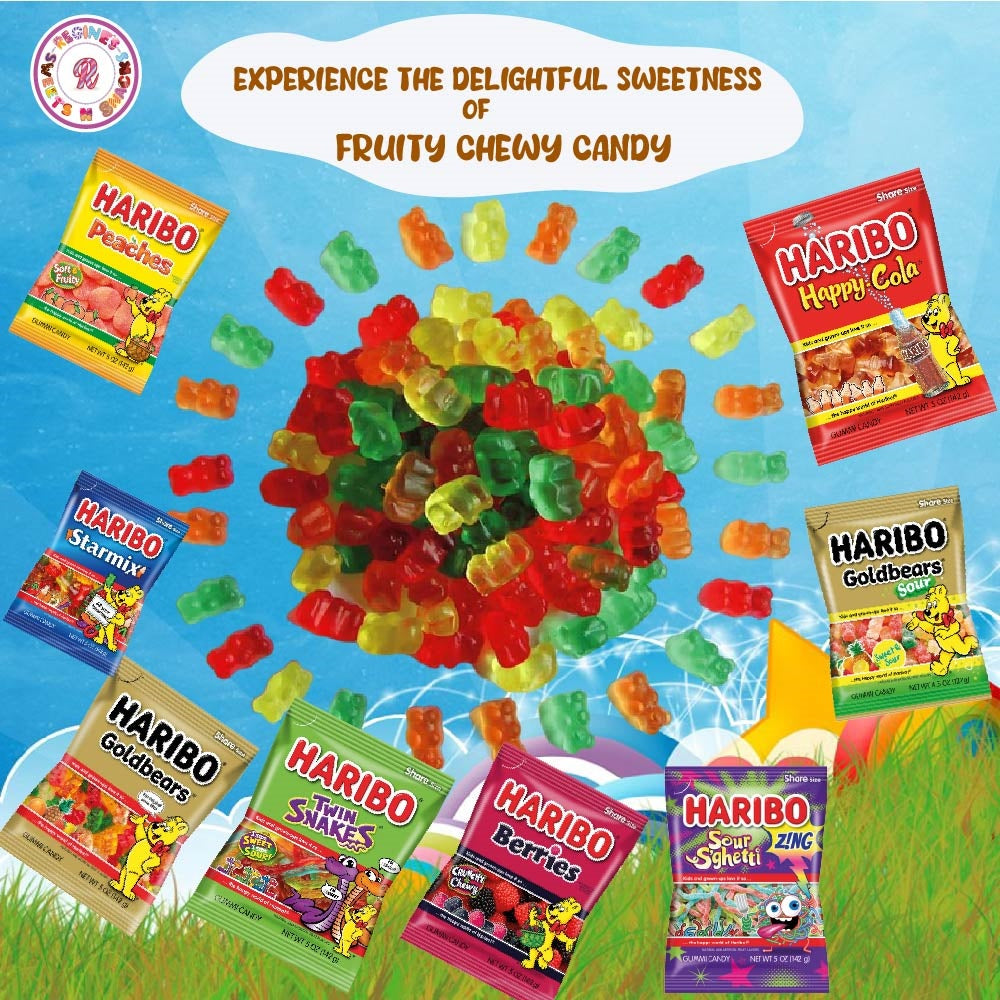 Shetland Fellow Maiden Haribo Gummy Candy Gift Box - 16 Packs – reginesweetsnacks.com
